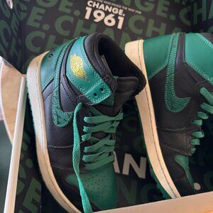 Air Jordan 1 High OG NRG-Black/Metallic Gold/Malachite *Limited Ed Rare Find